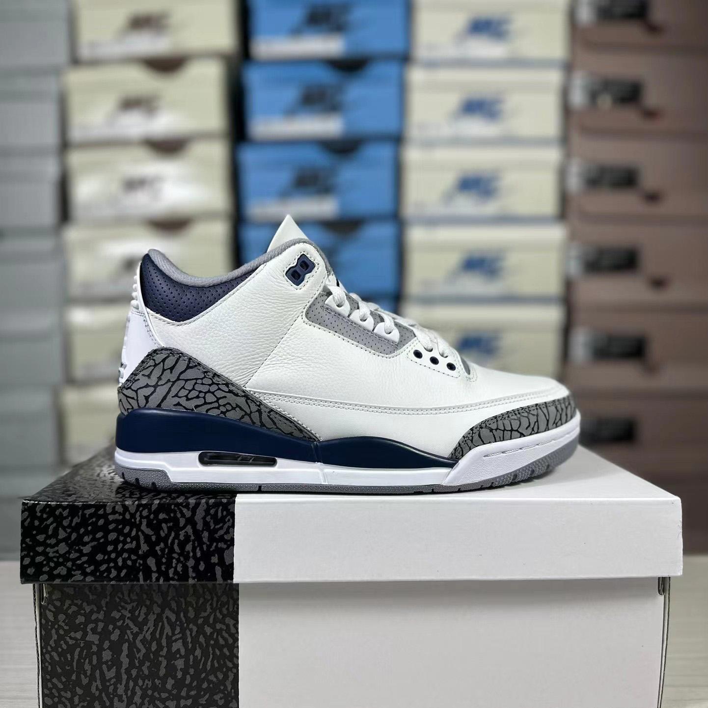 Jordan air jordan 3 "midnight navy"Basketball Shoes      ct8532-140  - DopestKickz