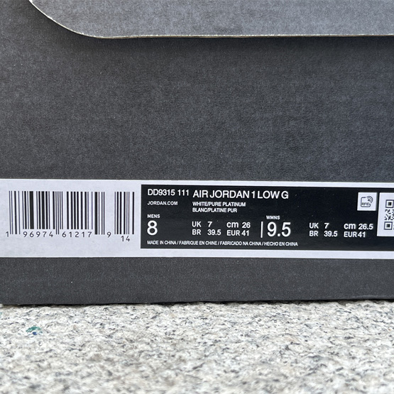 Jordan Air Jordan 1 Low Golf Sneakers      DD9315-111  - DopestKickz