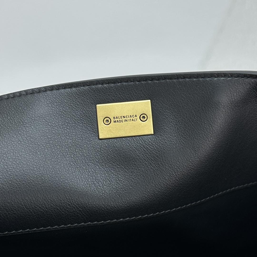 Balenciaga Rodeo Medium Handbag In Black - DopestKickz