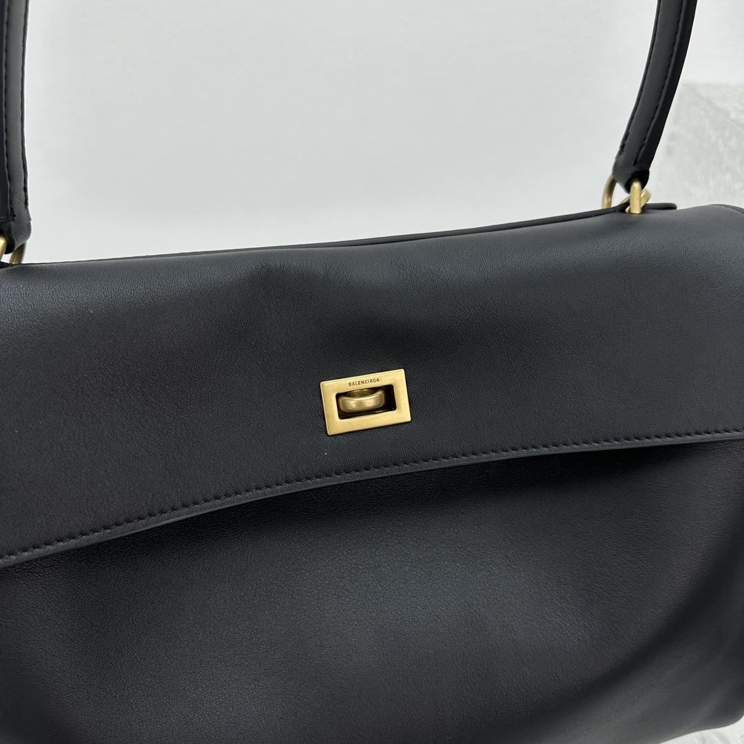 Balenciaga Rodeo Medium Handbag In Black - DopestKickz