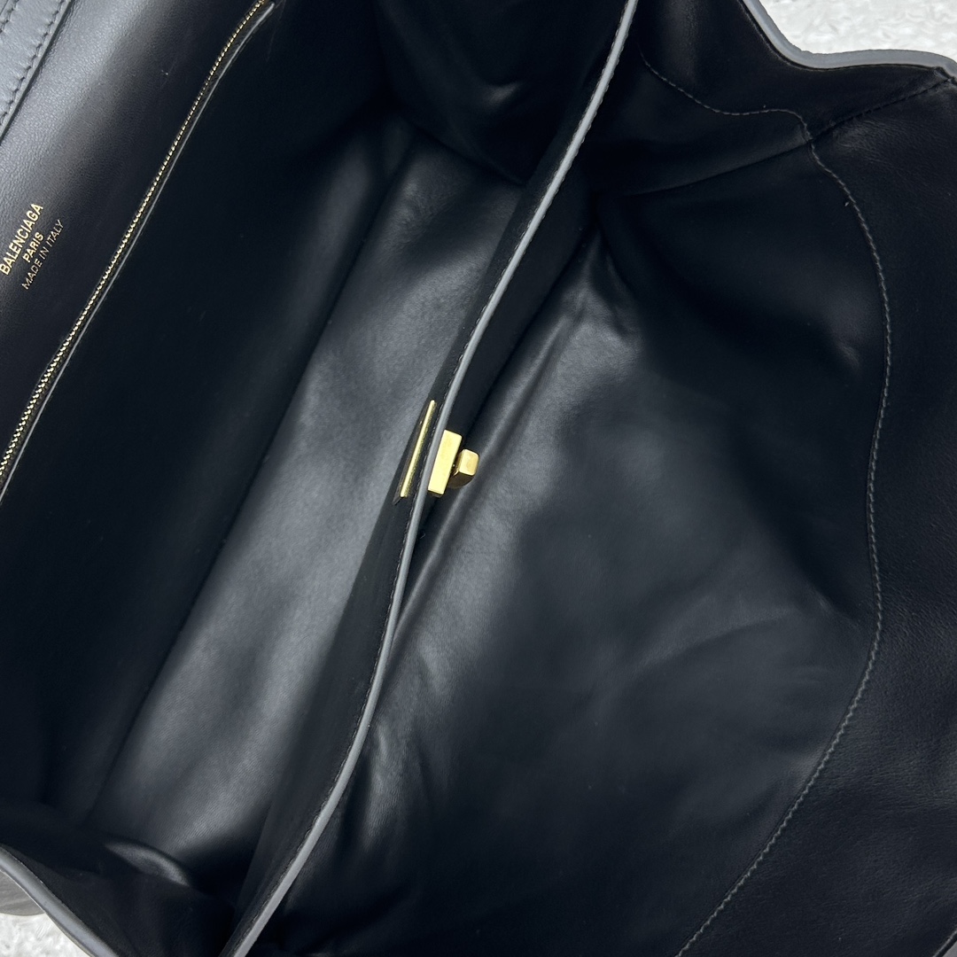 Balenciaga Rodeo Medium Handbag In Black - DopestKickz