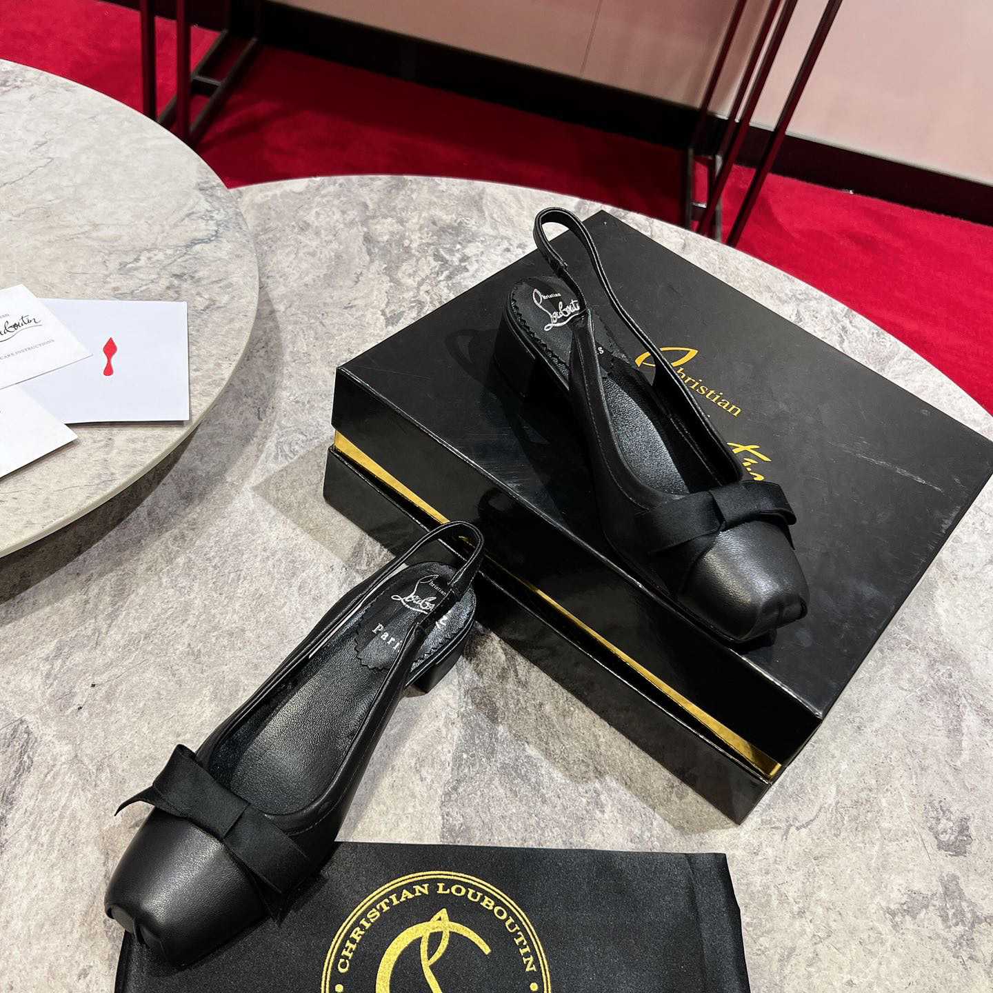 Christian Louboutin Mamaflirt Sling Pump  - DopestKickz