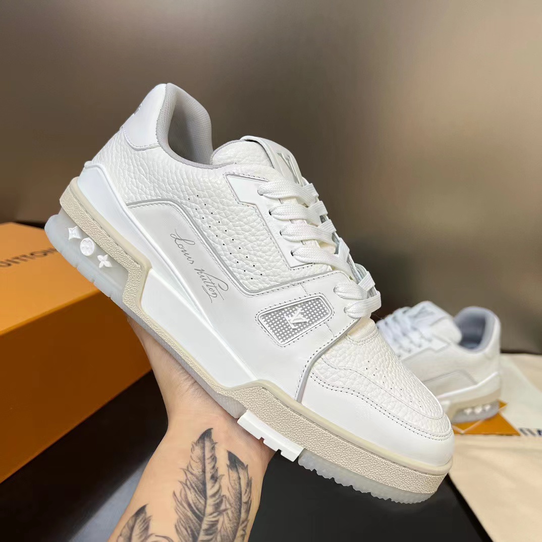 Louis Vuitton LV Trainer Sneaker    - DopestKickz