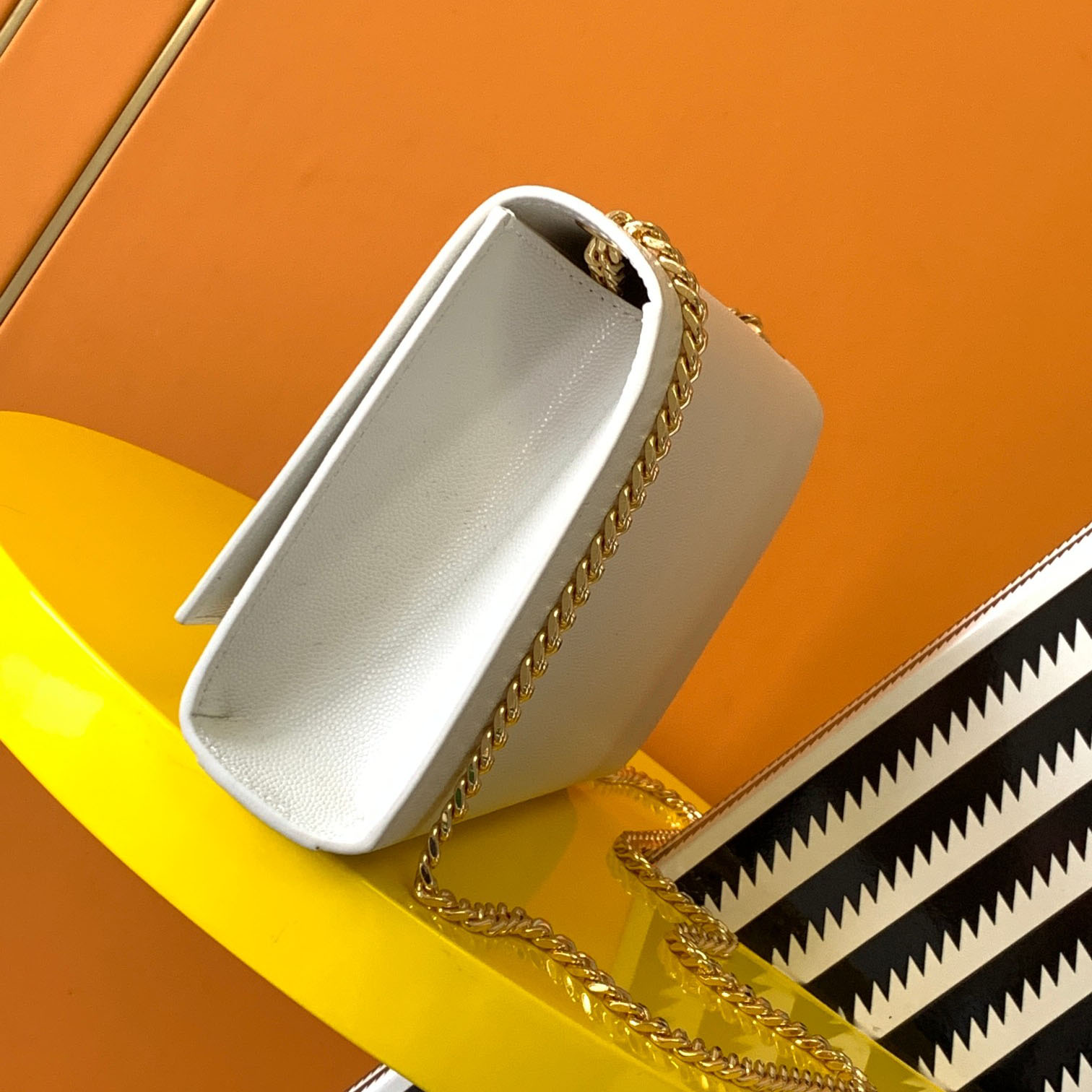 Saint Laurent Kate Medium In Grain De Poudre Embossed Leather - DopestKickz