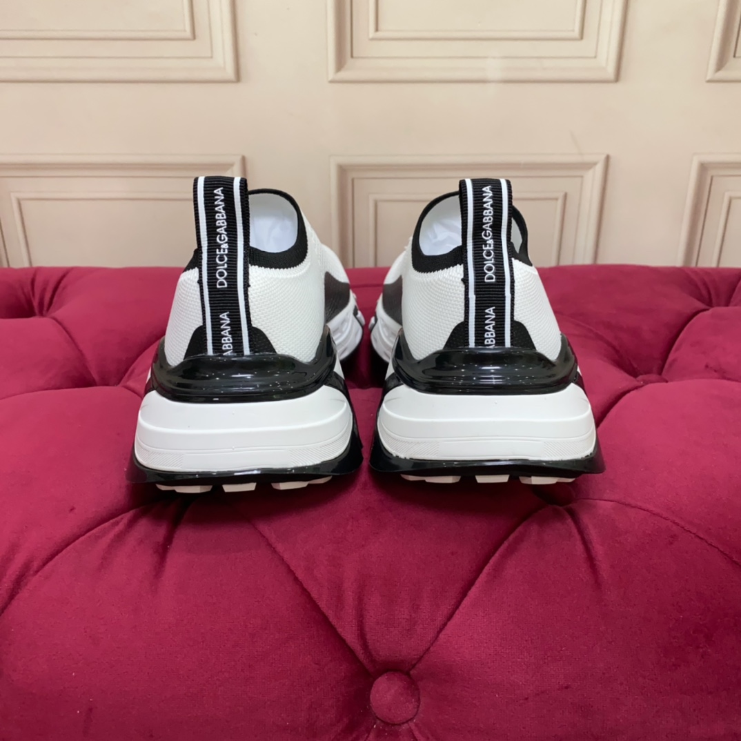 Dolce & Gabbana Stretch Mesh Fast Sneaker 'White' - DopestKickz