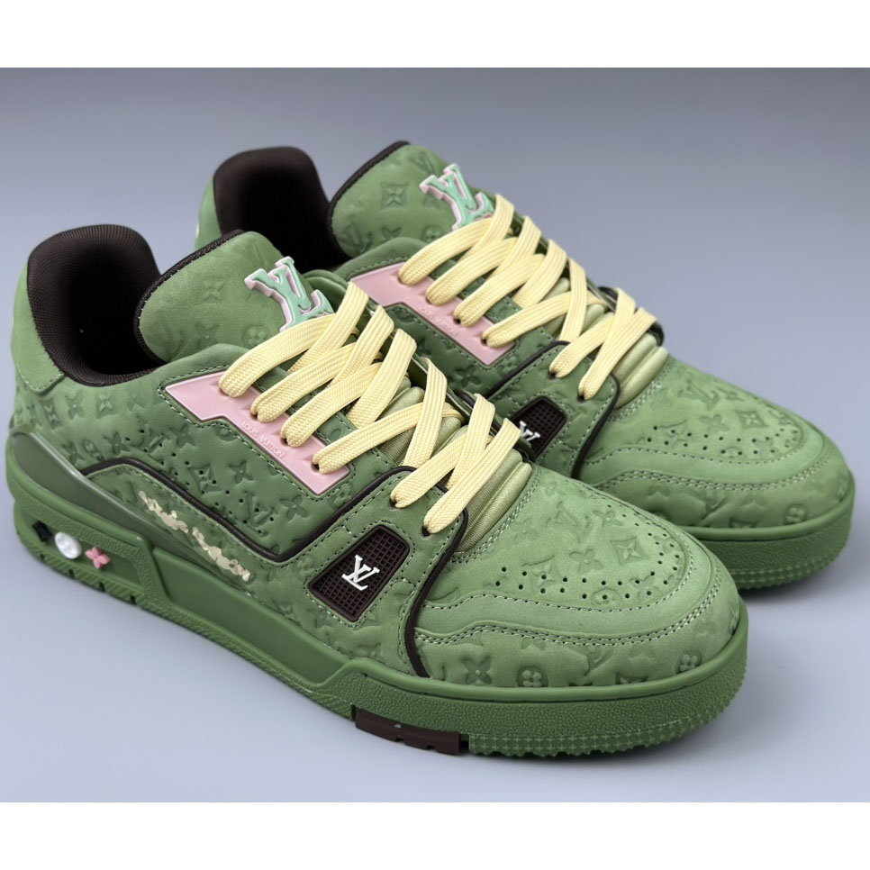 Louis Vuitton x Tyler LV Trainer Sneaker   - DopestKickz
