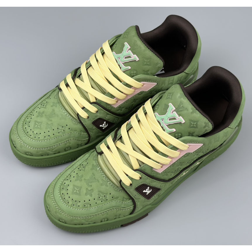 Louis Vuitton x Tyler LV Trainer Sneaker   - DopestKickz