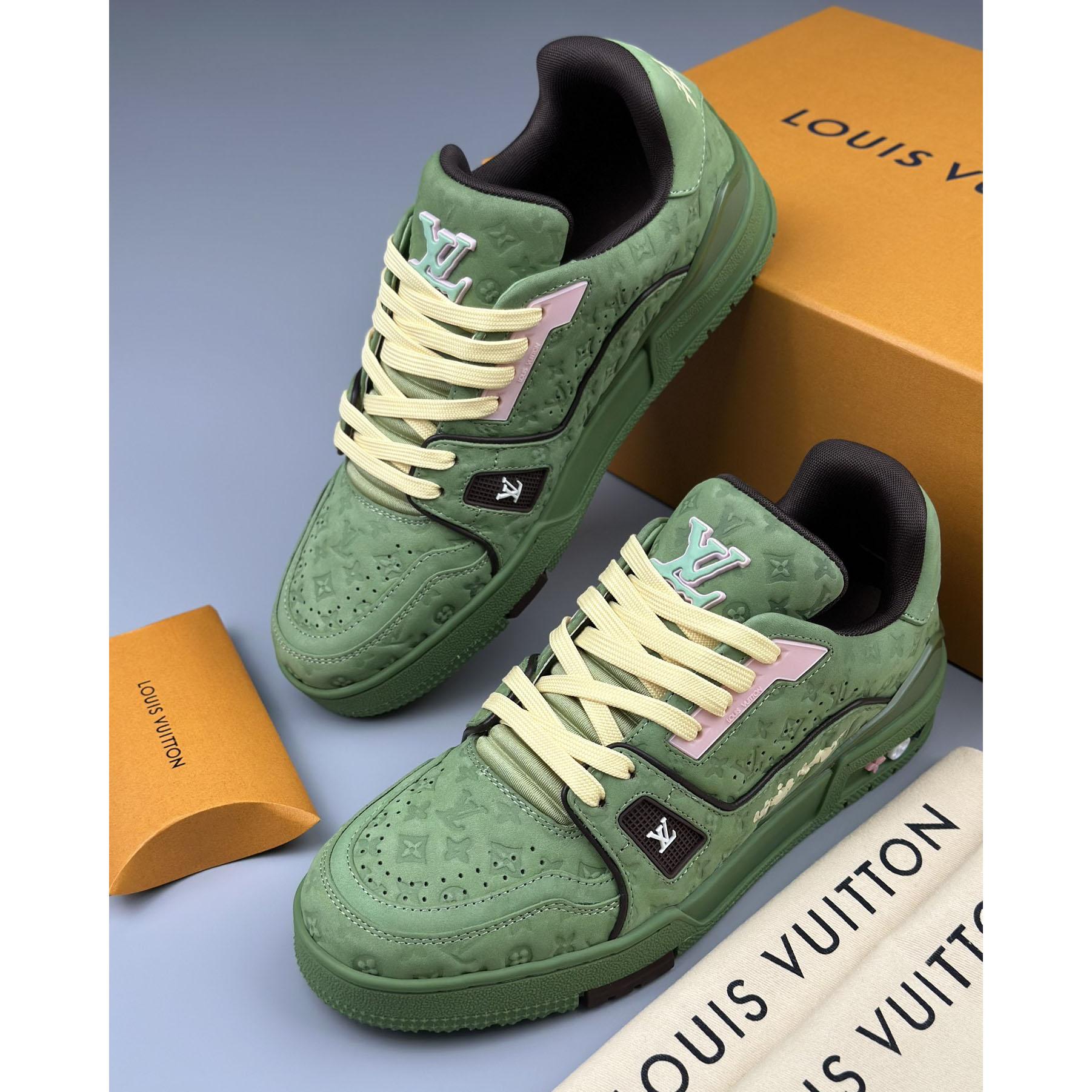 Louis Vuitton x Tyler LV Trainer Sneaker   - DopestKickz