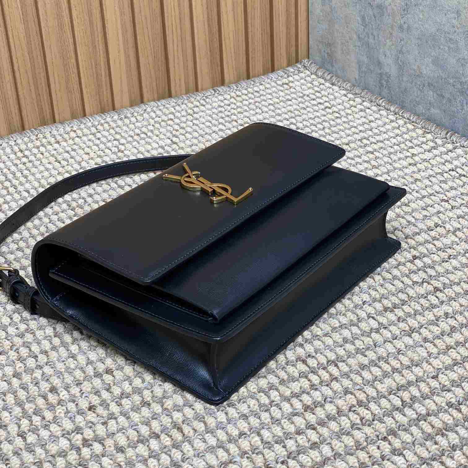 Saint Laurent Women Sunset Medium Leather Shoulder Bag （25*18*7cm） - DopestKickz