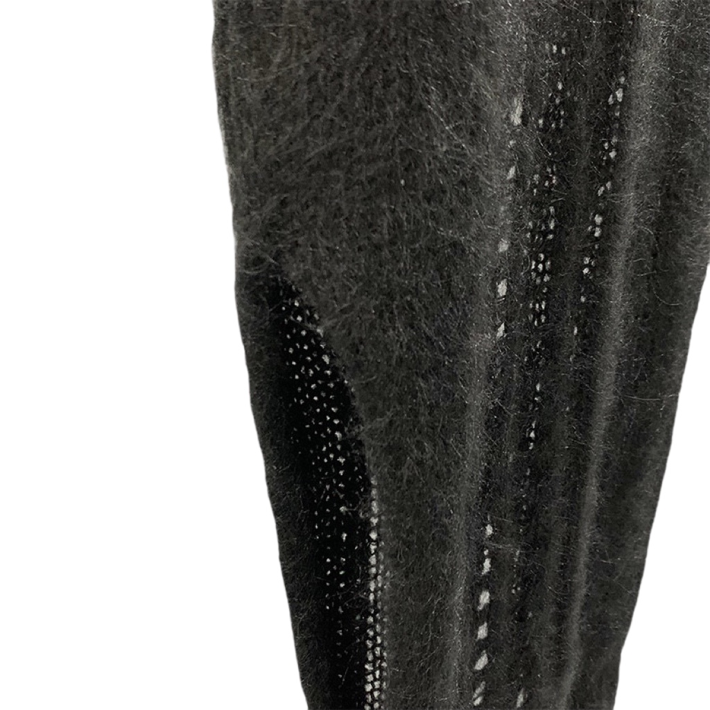 Rick Owens Ziggy Ripped Knitted Skirt - DopestKickz