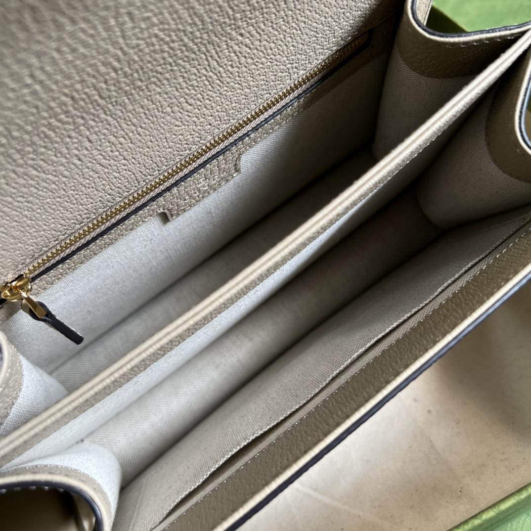 Gucci Ophidia GG Small Top Handle Bag(25-17.5-7cm) - DopestKickz