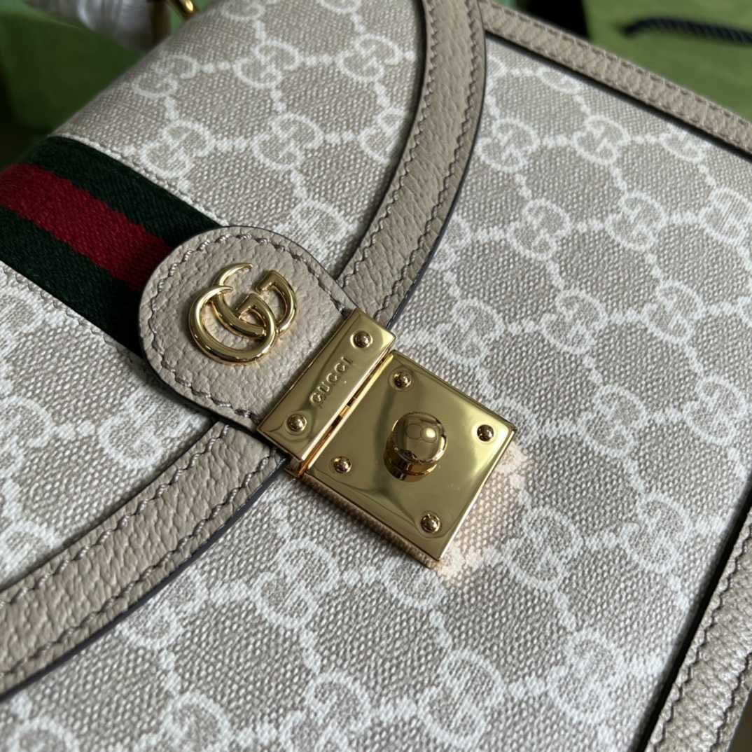 Gucci Ophidia GG Small Top Handle Bag(25-17.5-7cm) - DopestKickz