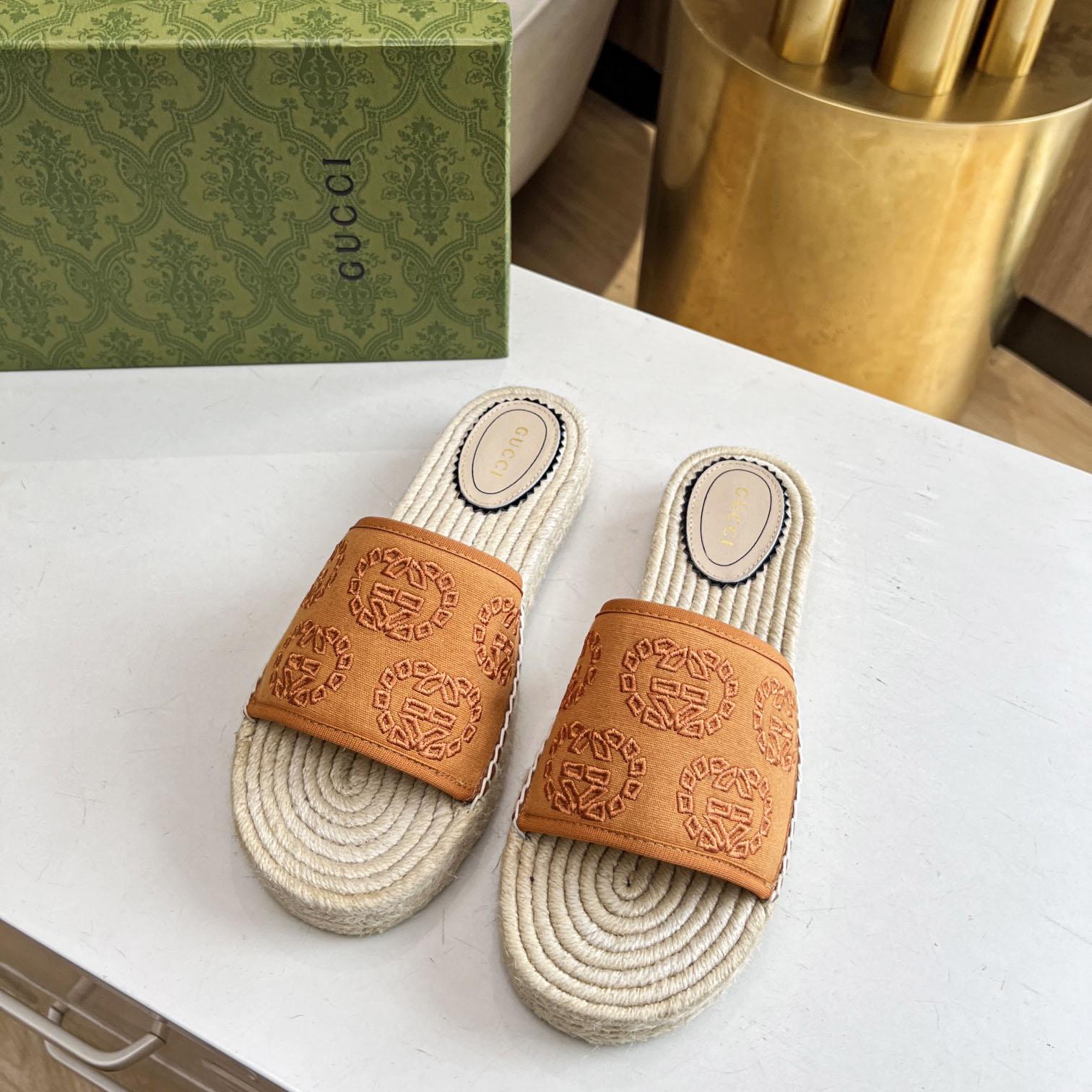 Gucci Women's Interlocking G Espadrille Sandal - DopestKickz