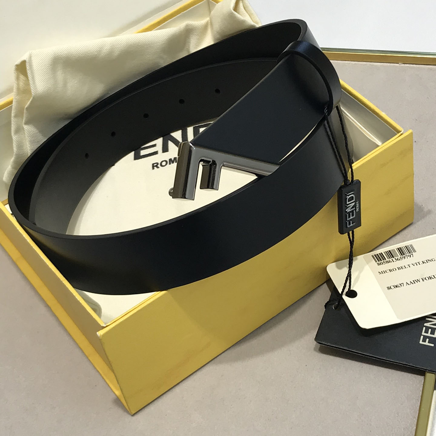 Fendi Five Belt - DopestKickz