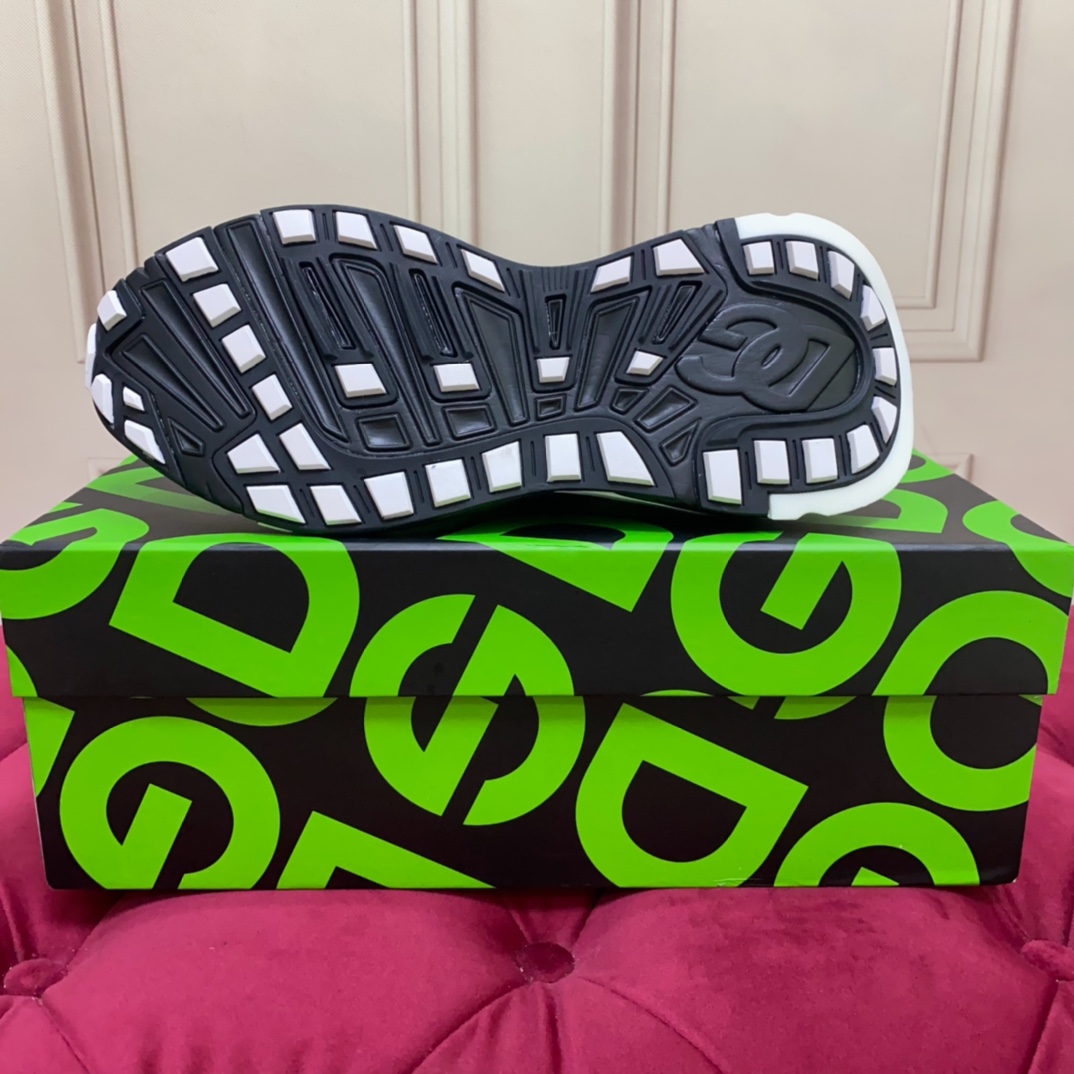 Dolce & Gabbana Stretch Mesh Fast Sneaker 'Black' - DopestKickz