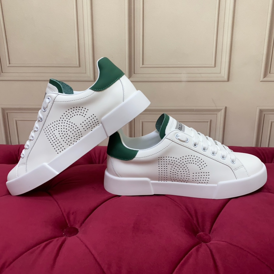 Dolce & Gabbana Calfskin Portofino sneakers   - DopestKickz