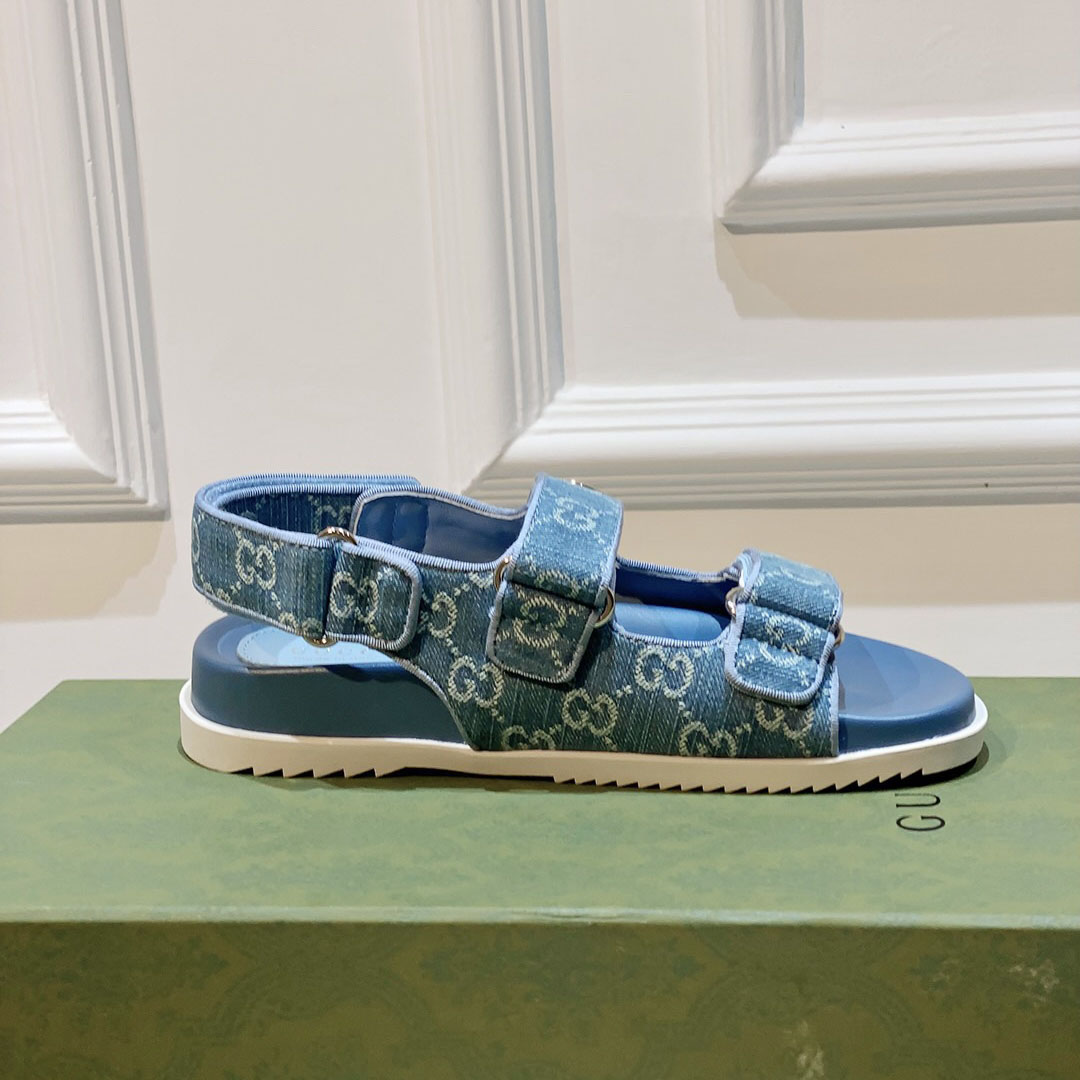 Gucci Women's Double G Sandal  - DopestKickz