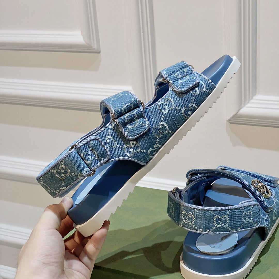 Gucci Women's Double G Sandal  - DopestKickz
