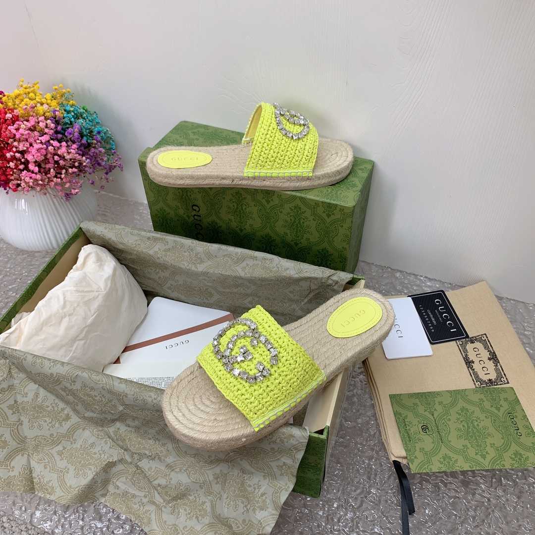 Gucci Women's Interlocking G Espadrille - DopestKickz