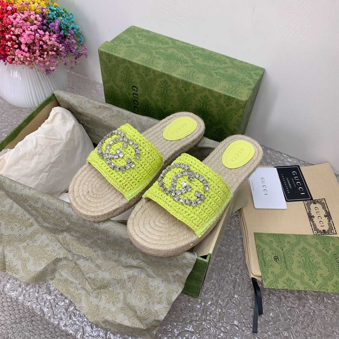 Gucci Women's Interlocking G Espadrille - DopestKickz