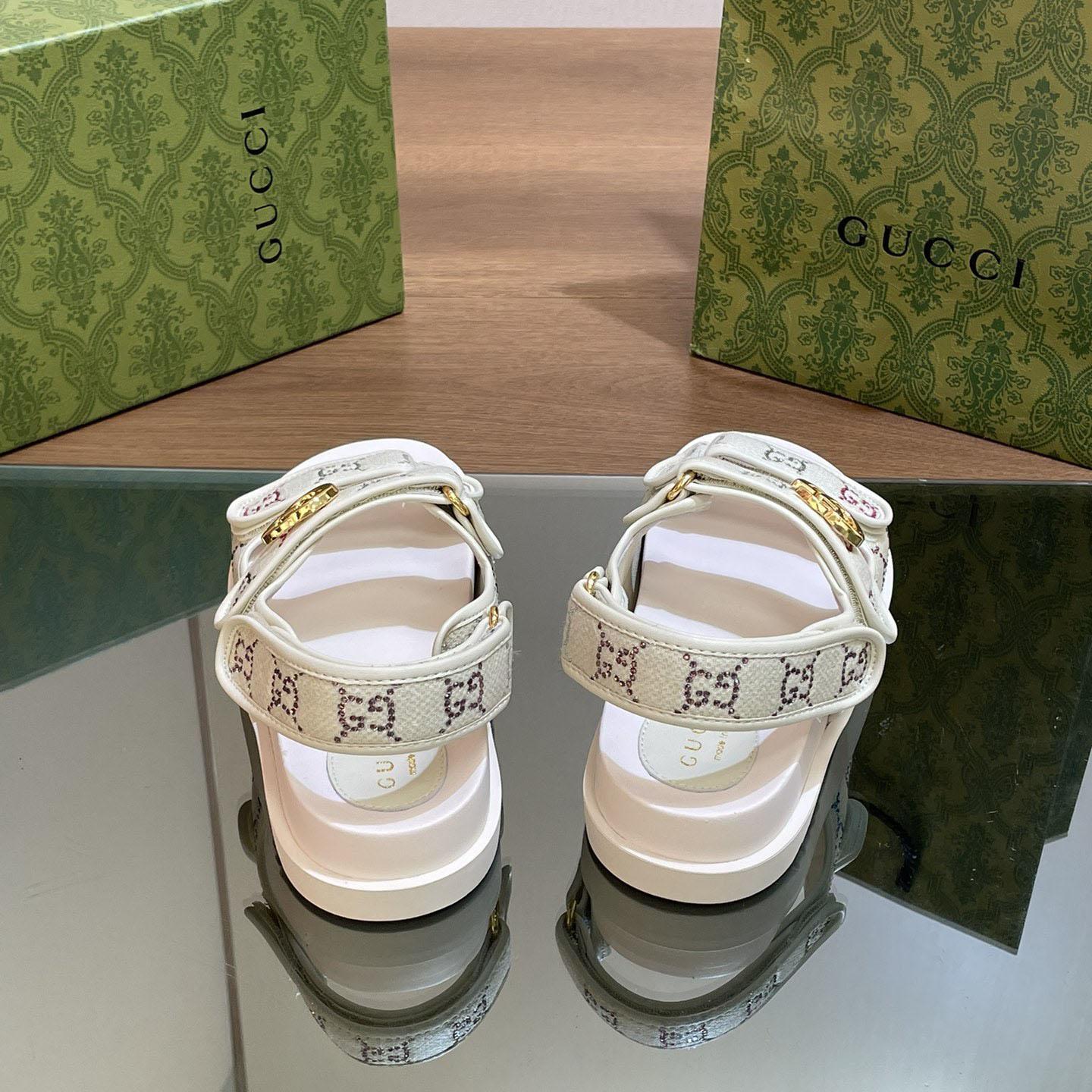 Gucci Women's Sandal With Double G - DopestKickz