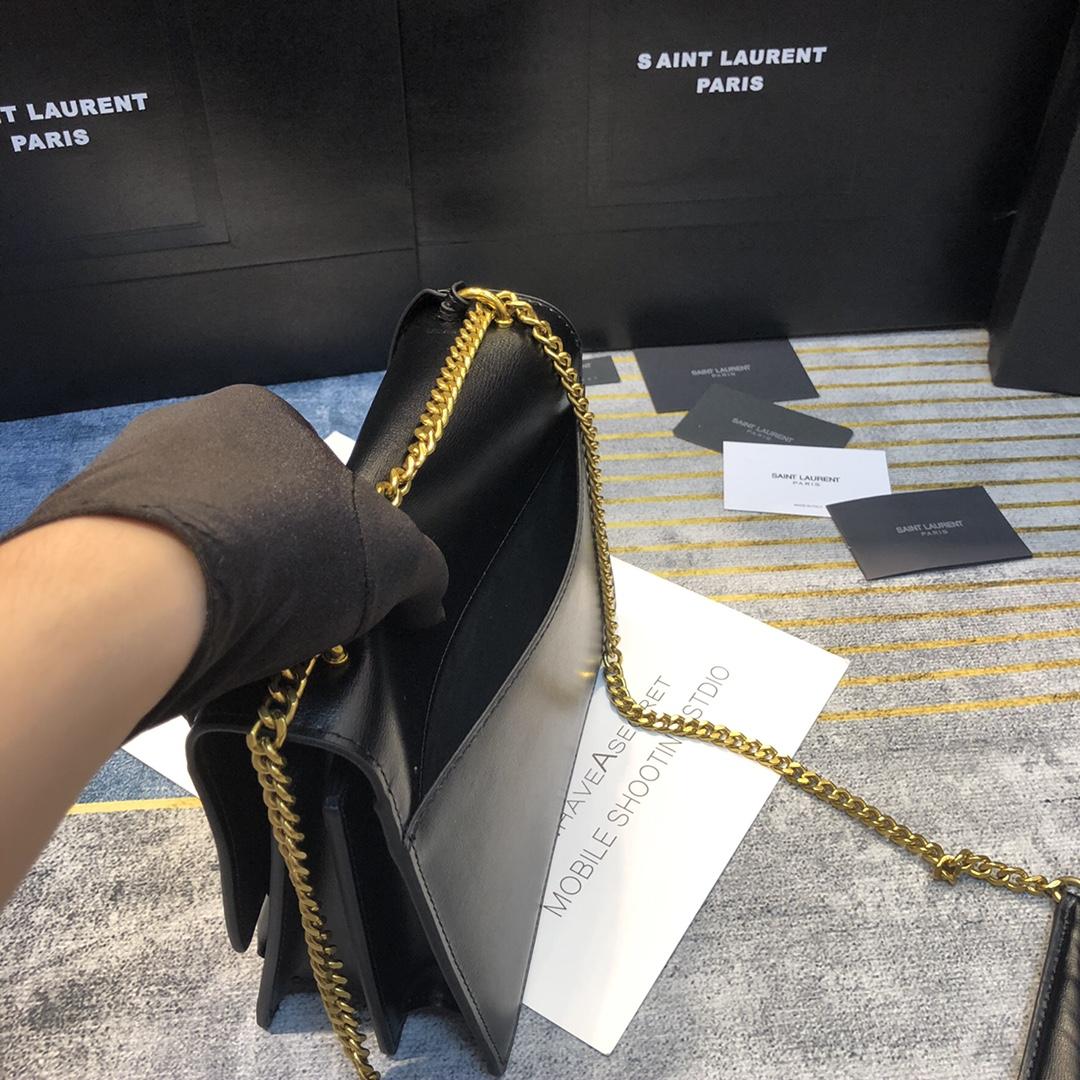 Saint Laurent Women Sunset Medium Leather Shoulder Bag （22x8x16 cm） - DopestKickz