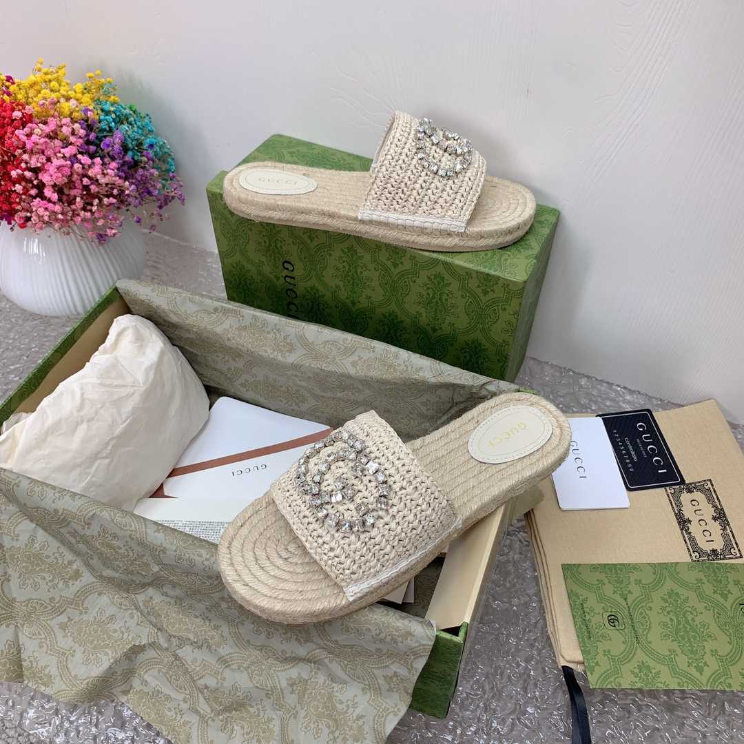 Gucci Women's Interlocking G Espadrille - DopestKickz