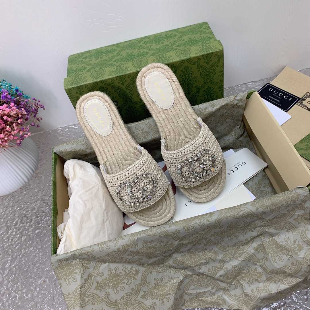 Gucci Women's Interlocking G Espadrille - DopestKickz
