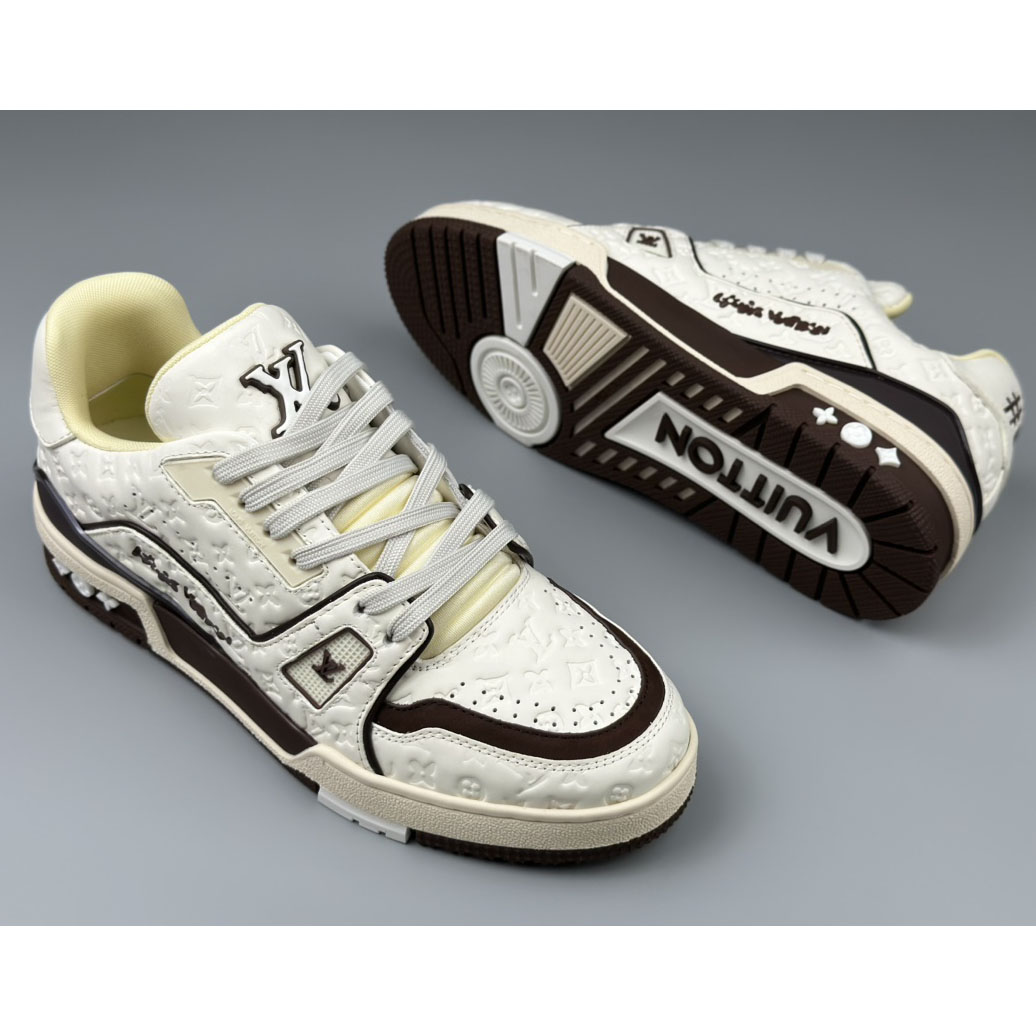 Louis Vuitton x Tyler LV Trainer Sneaker   - DopestKickz