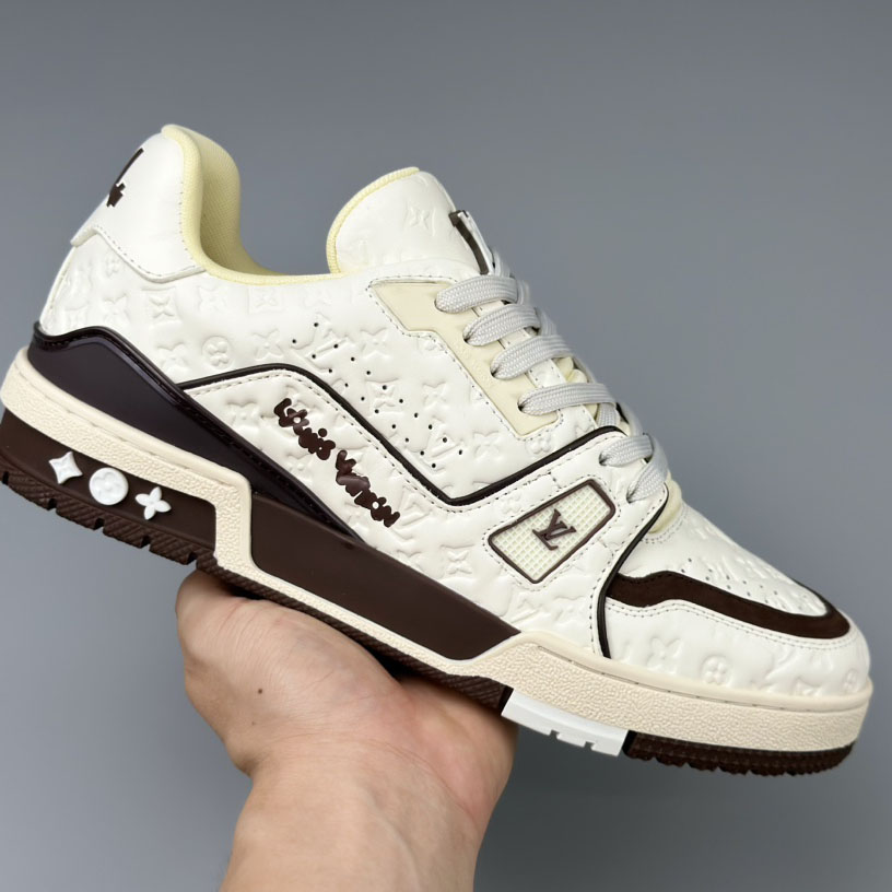 Louis Vuitton x Tyler LV Trainer Sneaker   - DopestKickz