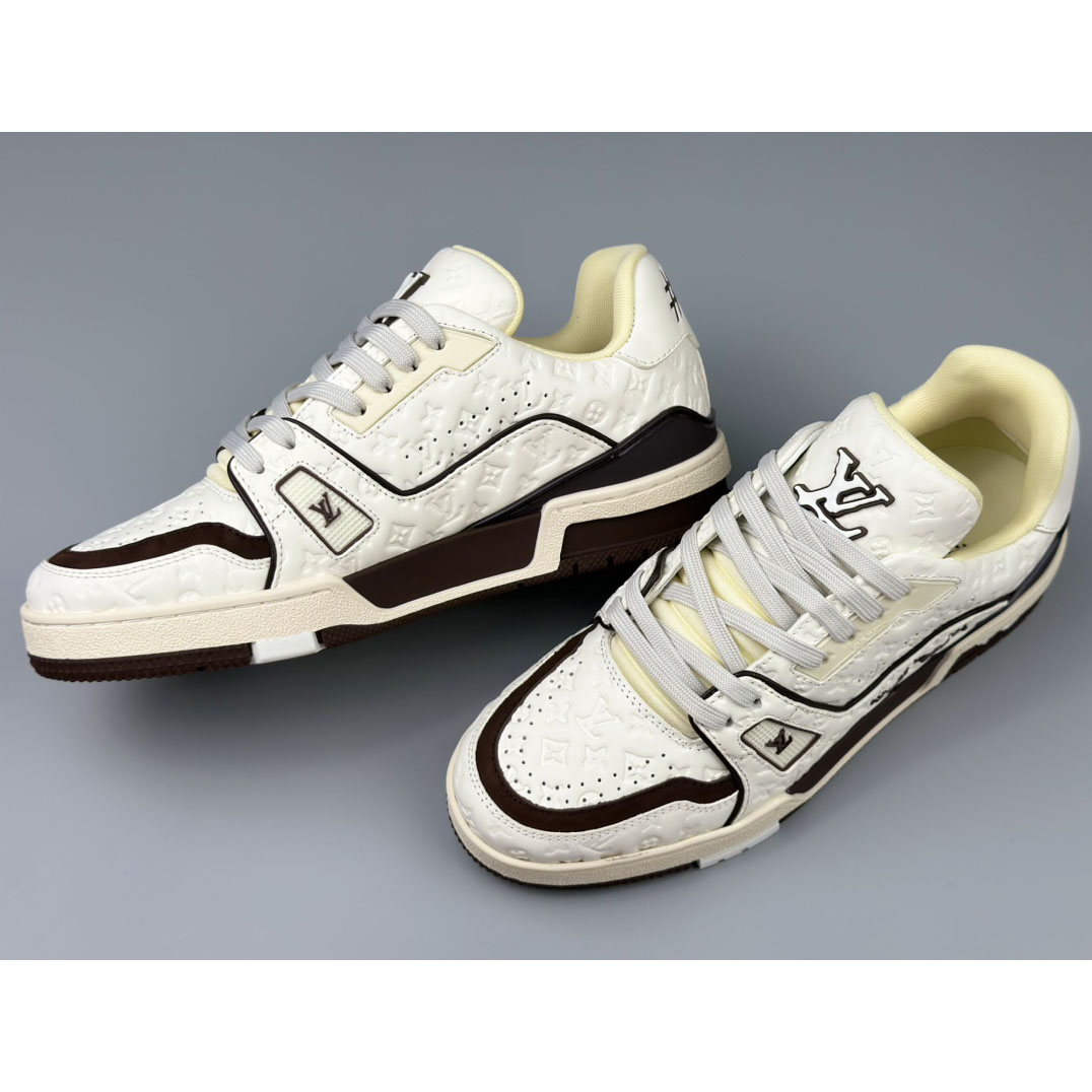 Louis Vuitton x Tyler LV Trainer Sneaker   - DopestKickz