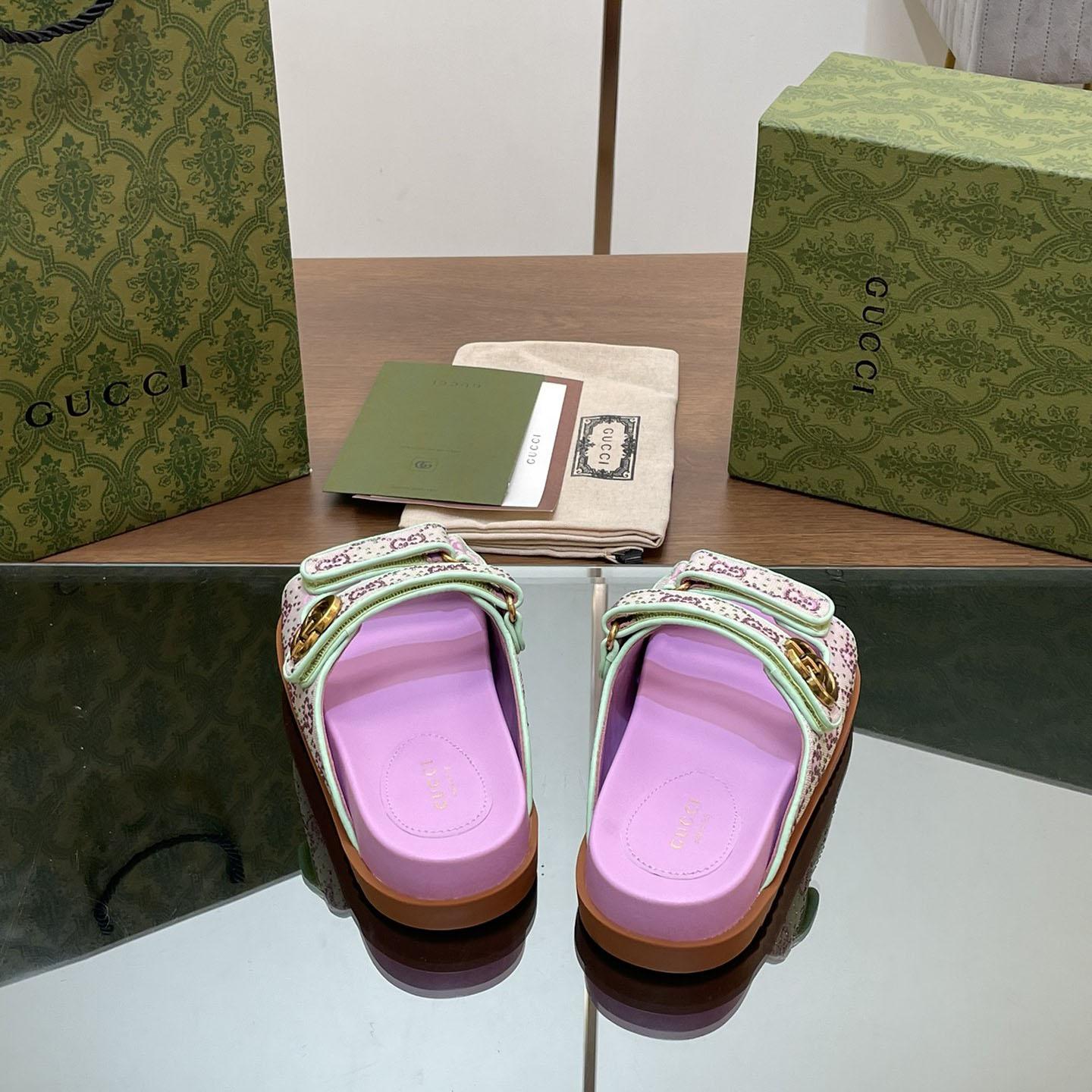 Gucci Women's Sandal With Double G - DopestKickz