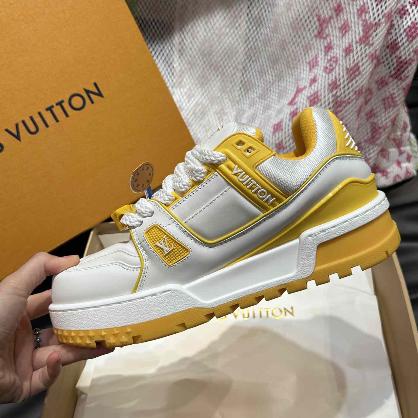 Louis Vuitton LV Trainer Maxi Sneaker   1ACRKX - DopestKickz