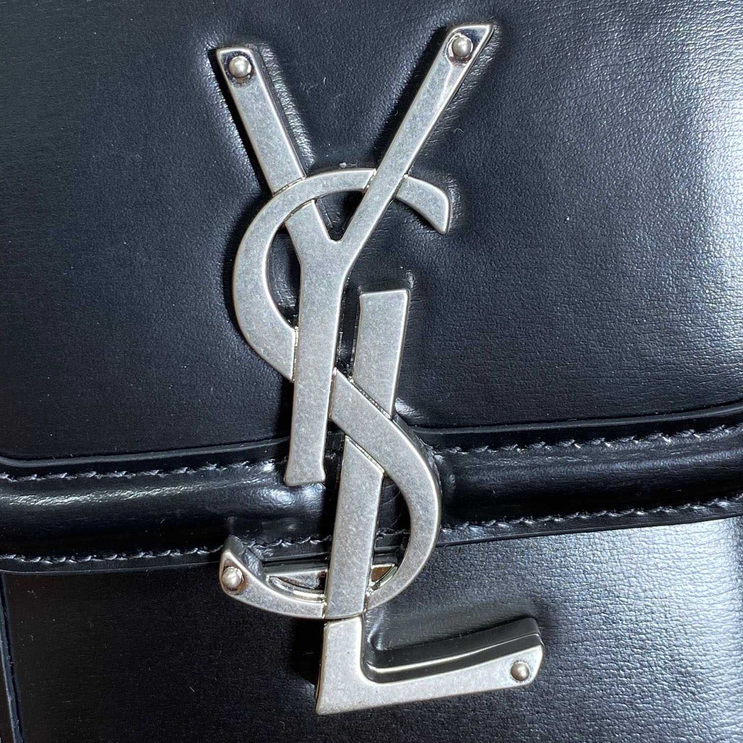 Saint Laurent Solferino Mini Bag In Smooth Leather - DopestKickz