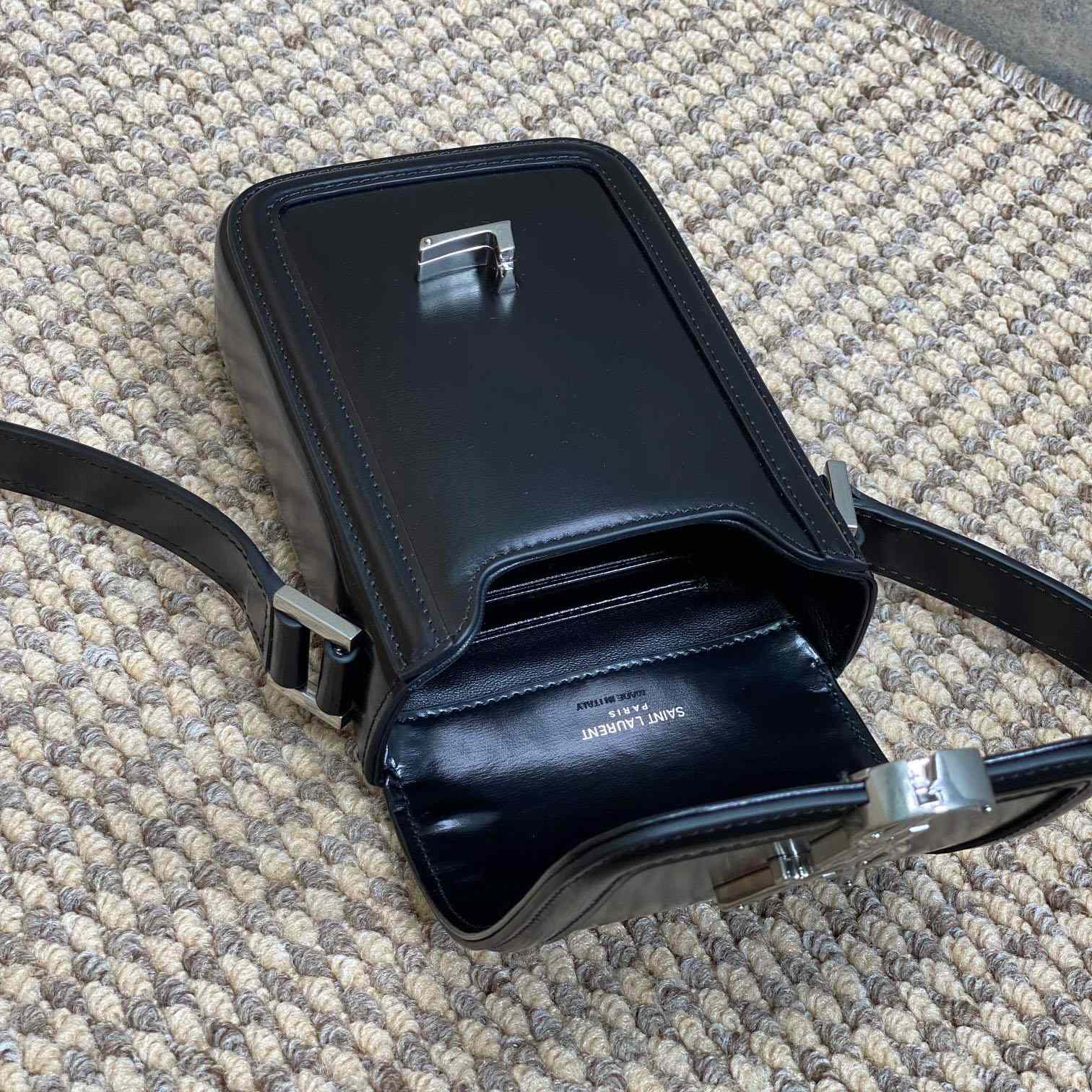 Saint Laurent Solferino Mini Bag In Smooth Leather - DopestKickz