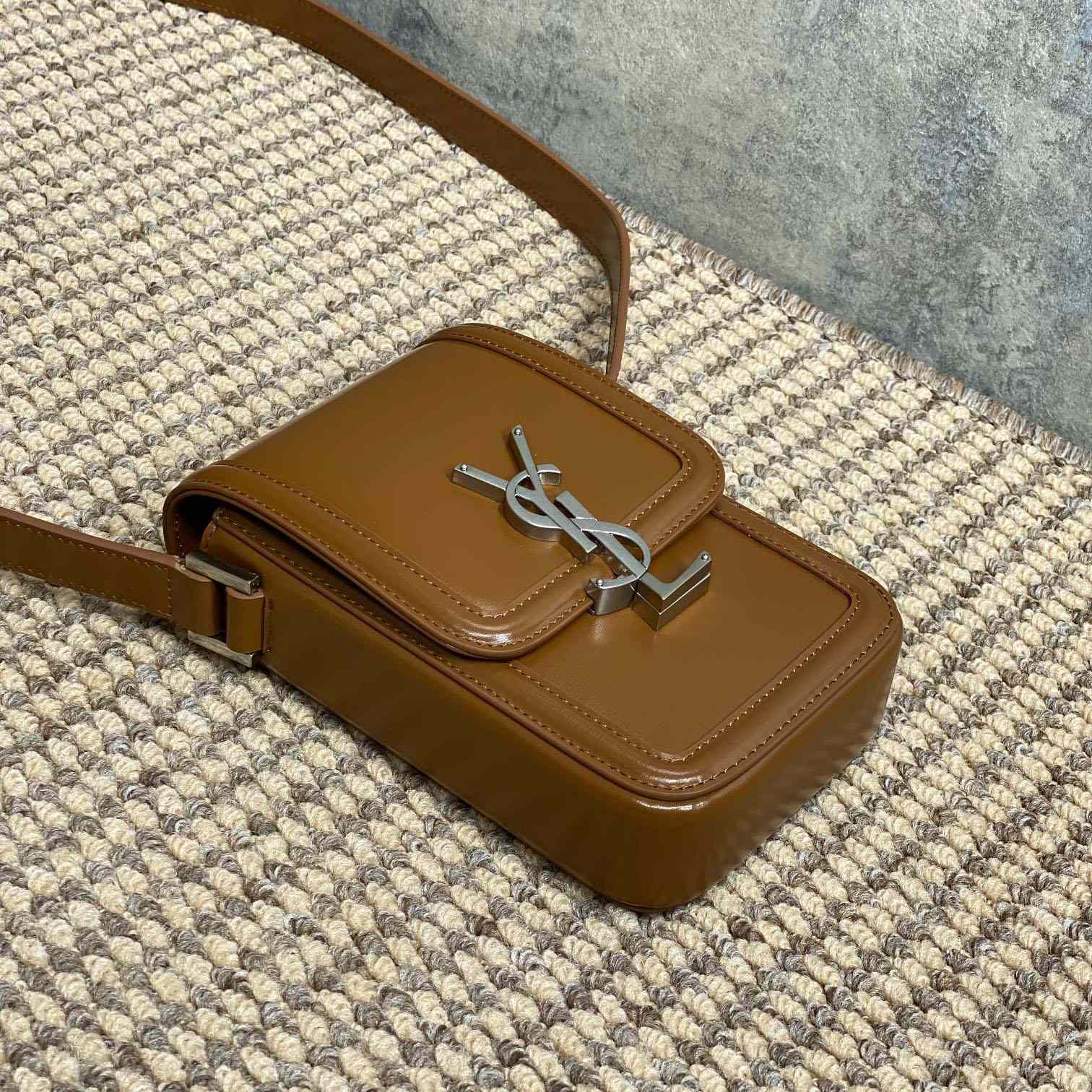 Saint Laurent Solferino Mini Bag In Smooth Leather - DopestKickz