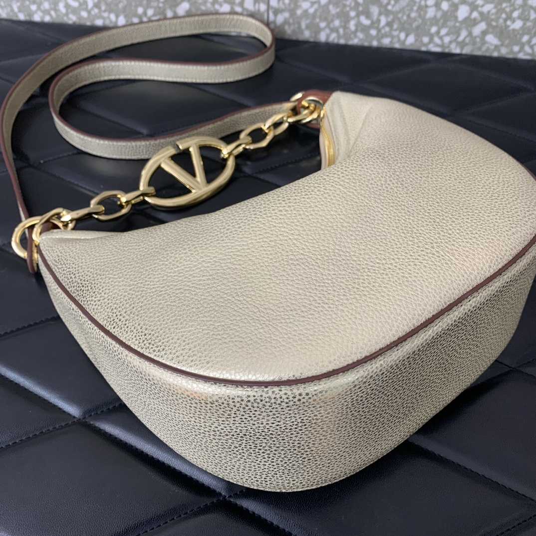 Valenti Garavani VLogo Moon Shoulder Bag (20*23*8cm) - DopestKickz