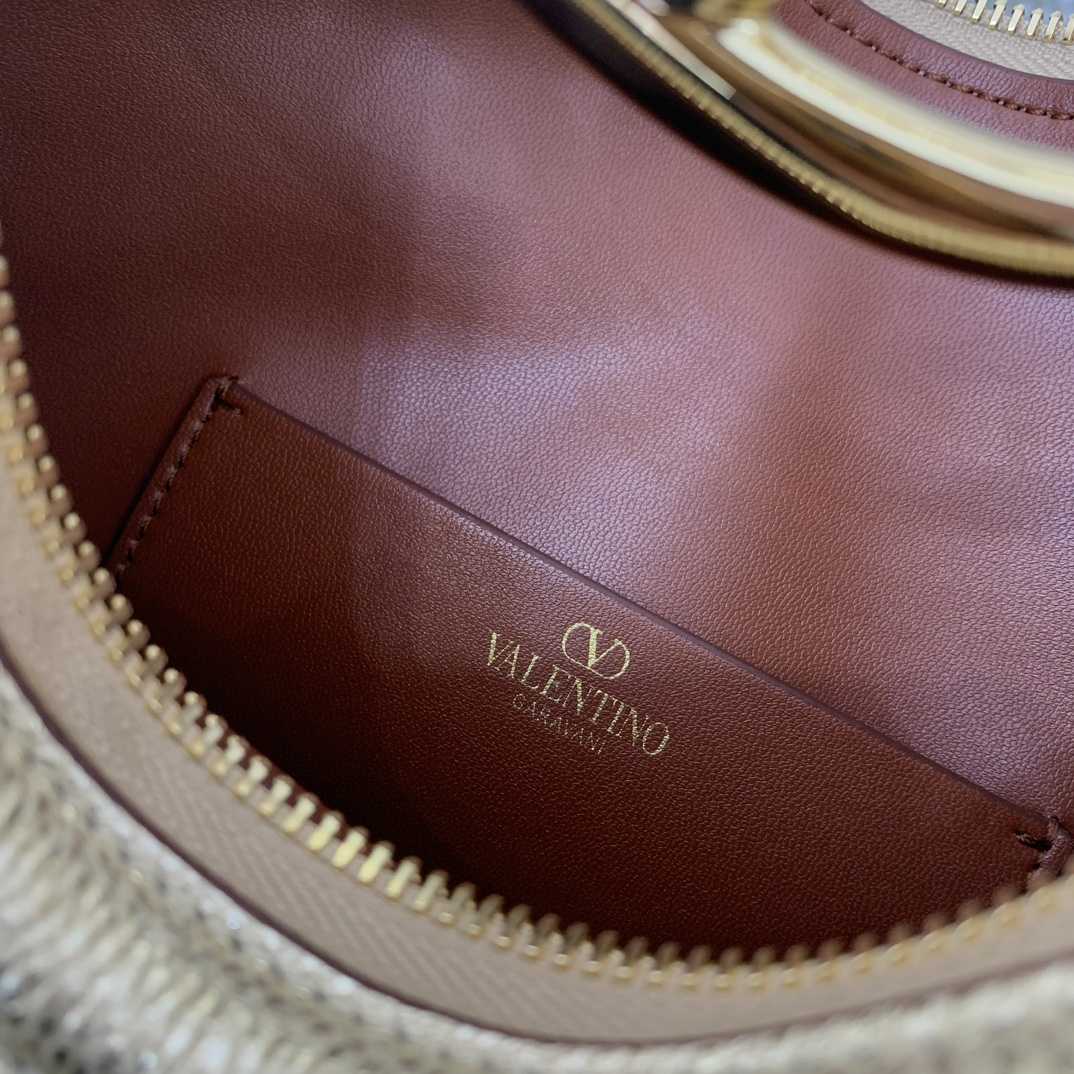 Valenti Garavani VLogo Moon Shoulder Bag (20*23*8cm) - DopestKickz