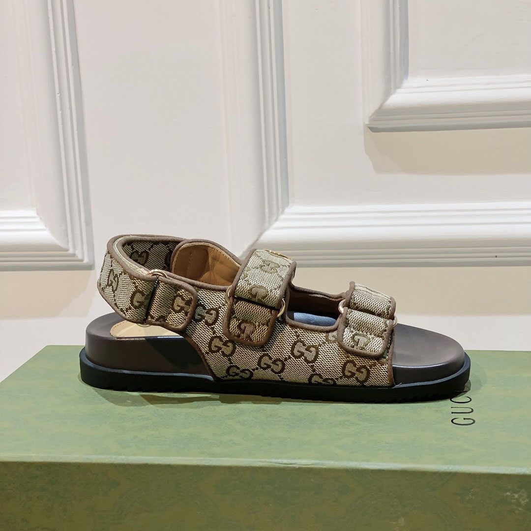 Gucci Women's Double G Sandal  - DopestKickz