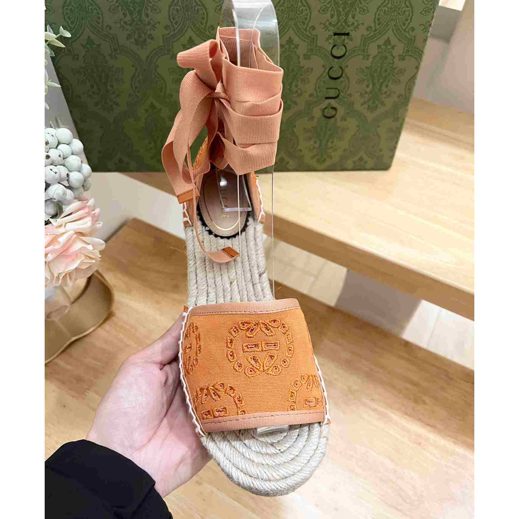 Gucci Women's Interlocking G Espadrille - DopestKickz