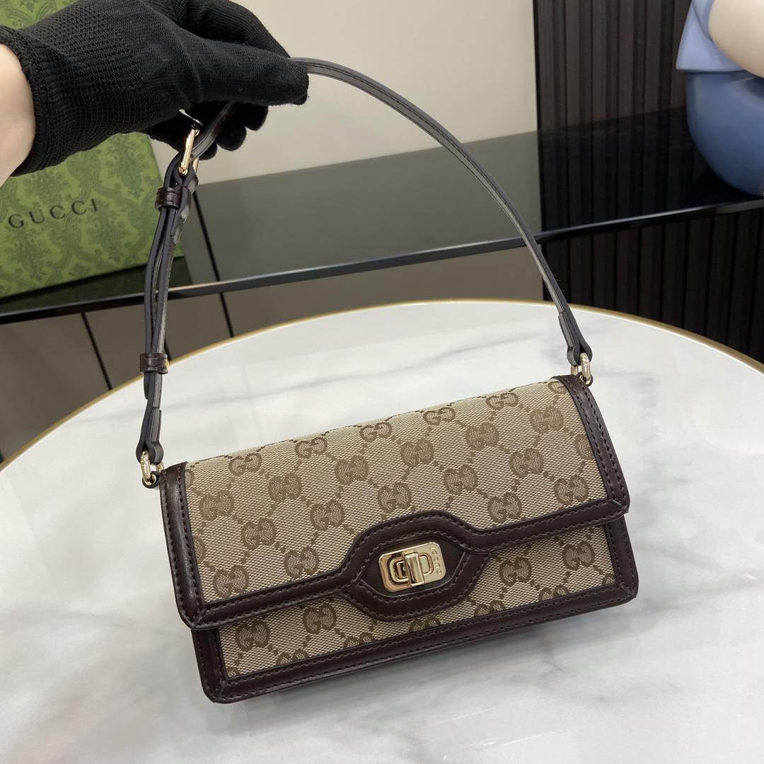 Gucci Luce Mini Shoulder Bag - DopestKickz