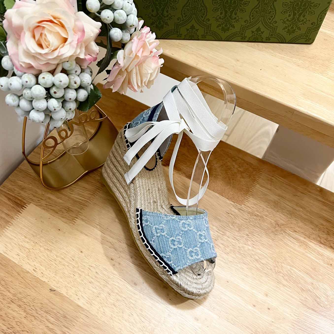 Gucci Women's GG Platform Espadrille - DopestKickz