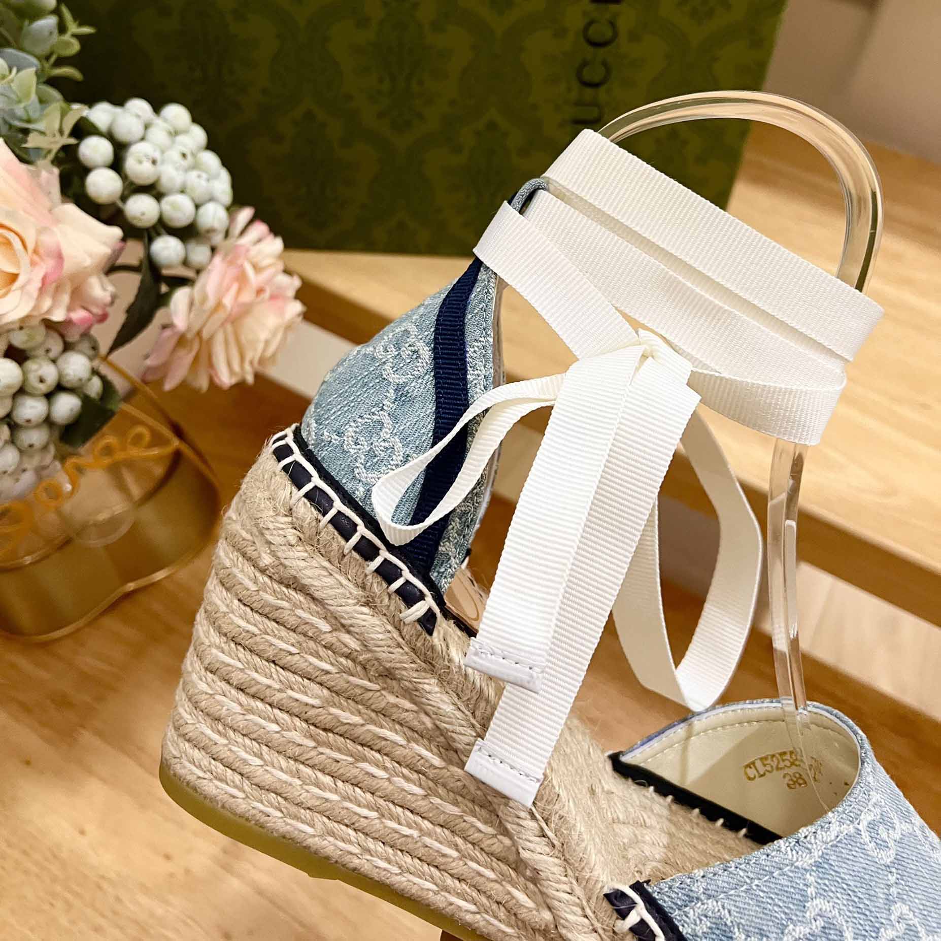 Gucci Women's GG Platform Espadrille - DopestKickz