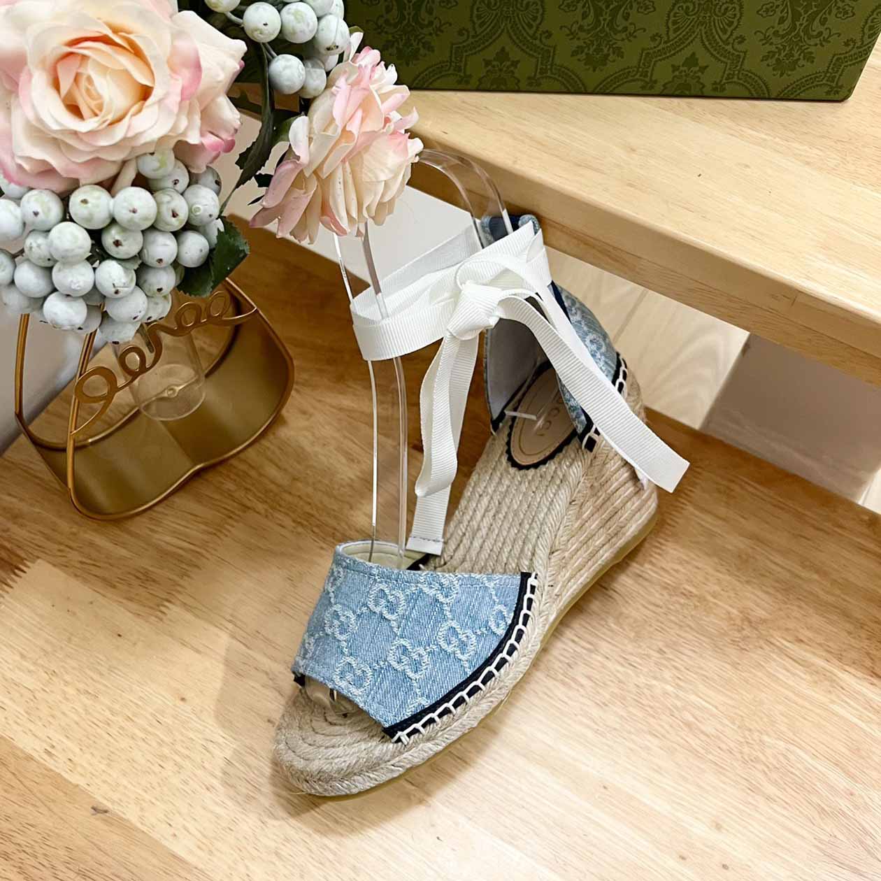 Gucci Women's GG Platform Espadrille - DopestKickz