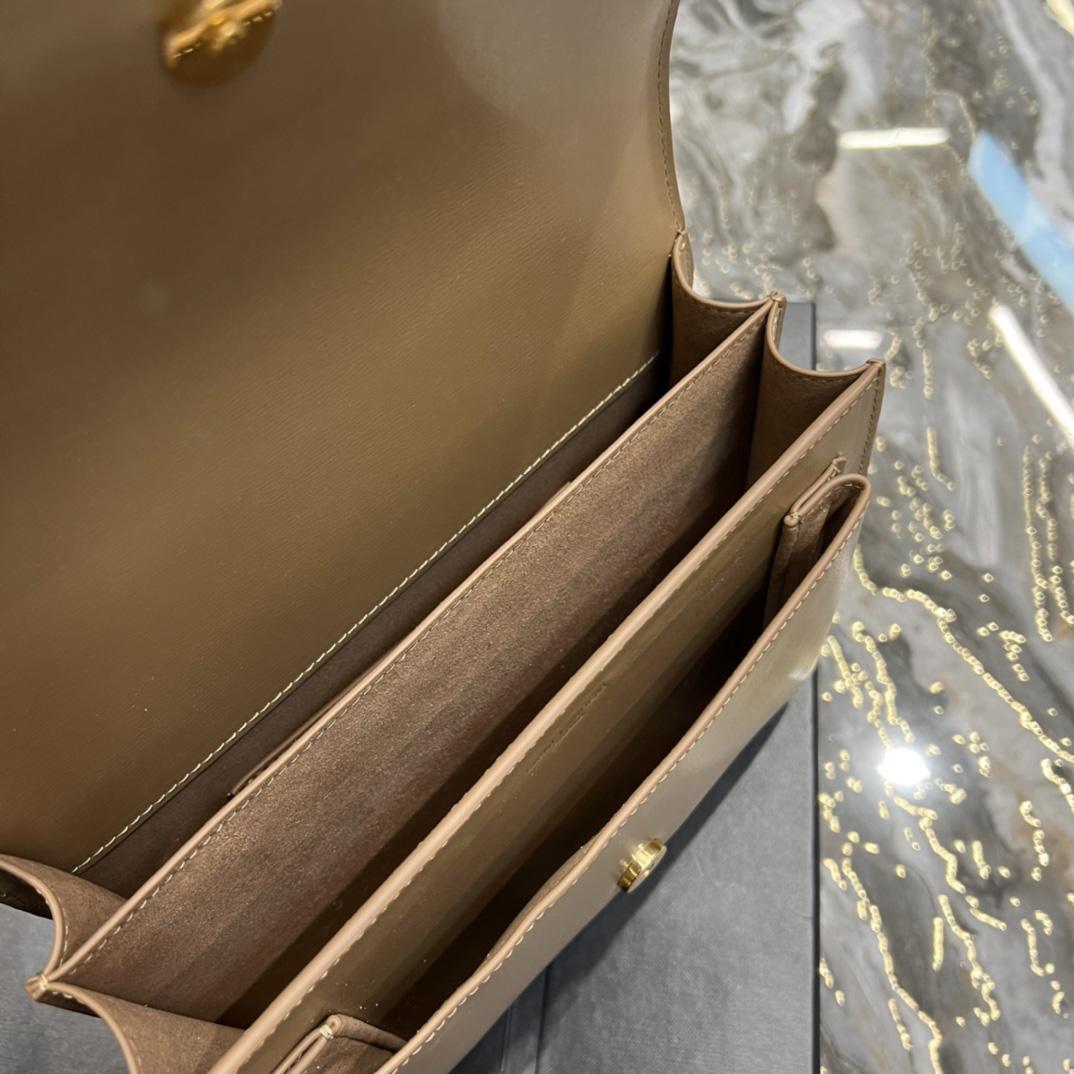 Saint Laurent Women Sunset Medium Leather Shoulder Bag （22x8x16 cm） - DopestKickz