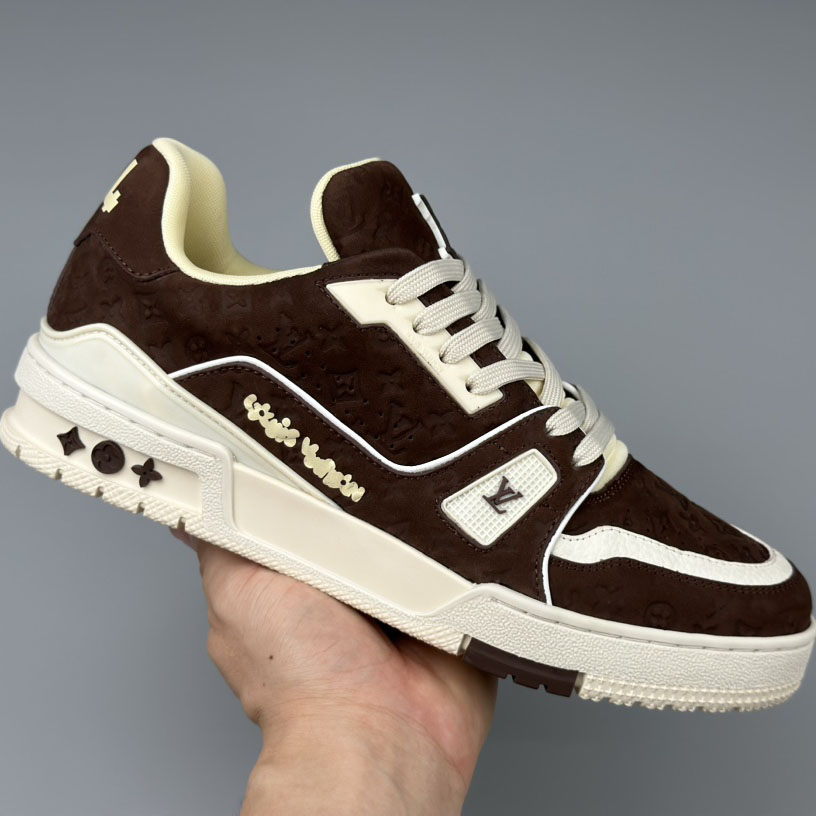Louis Vuitton LV Trainer Sneaker     - DopestKickz