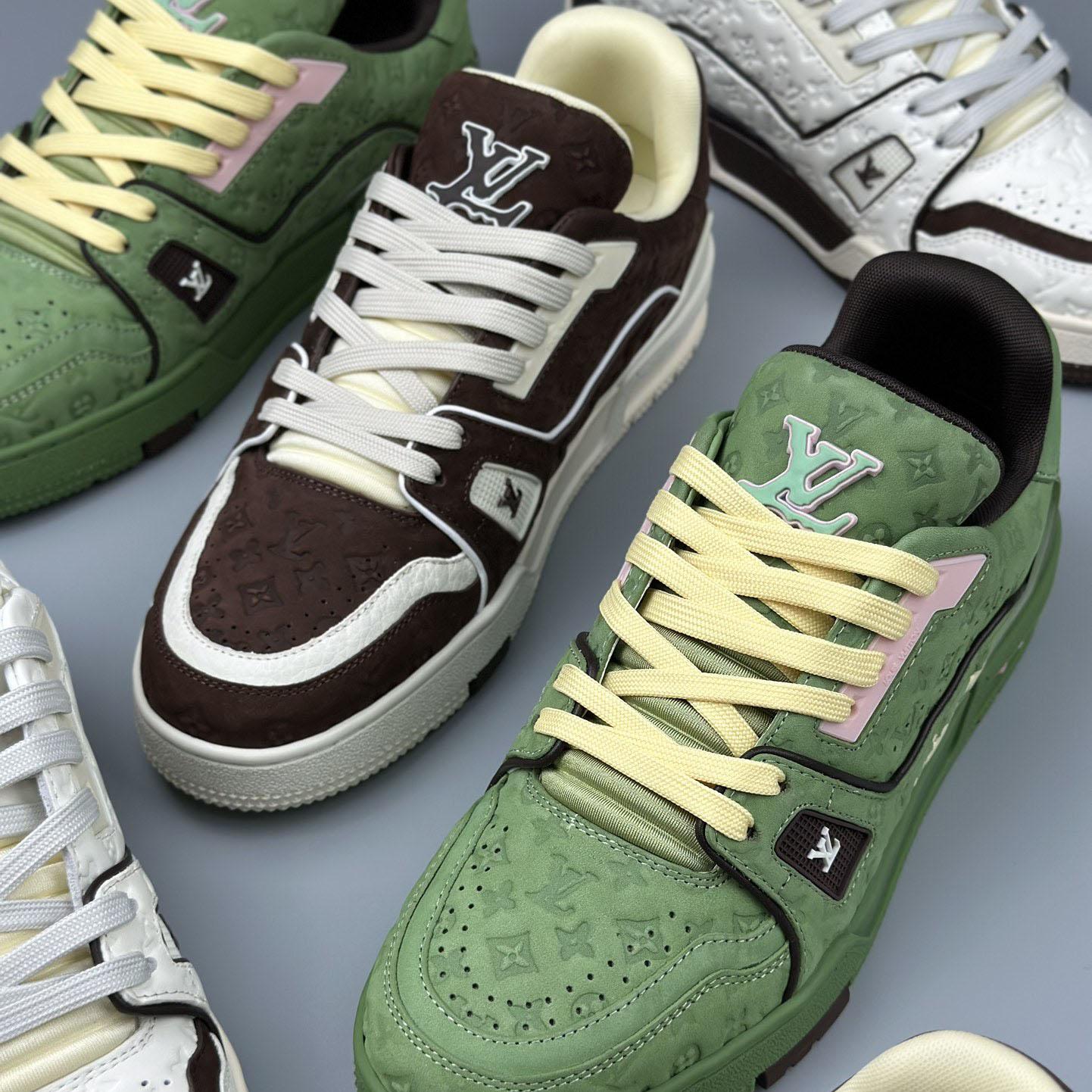 Louis Vuitton LV Trainer Sneaker     - DopestKickz