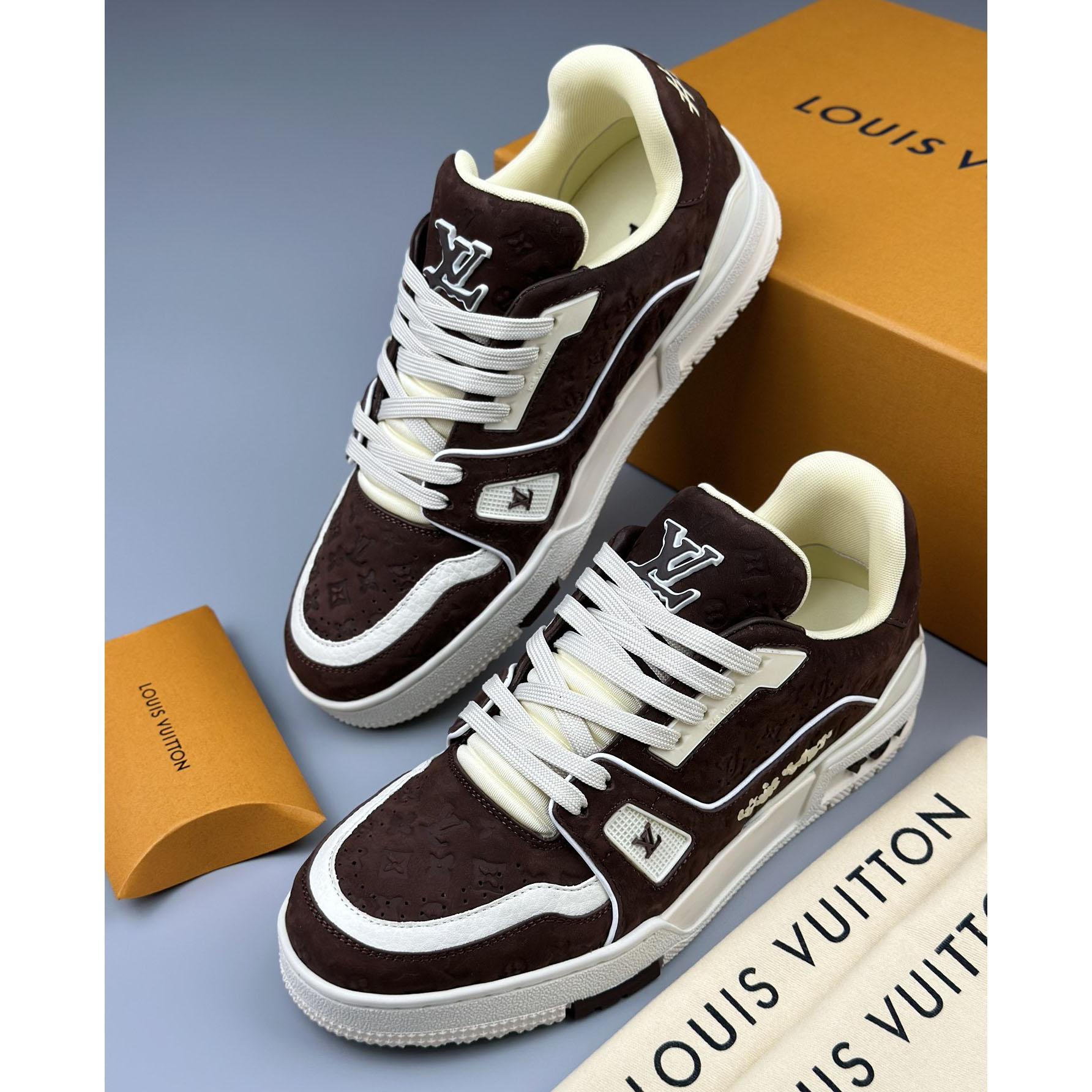 Louis Vuitton LV Trainer Sneaker     - DopestKickz