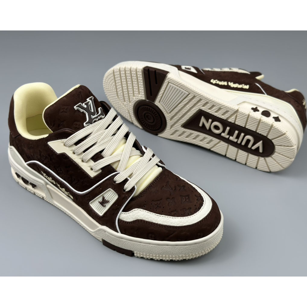 Louis Vuitton LV Trainer Sneaker     - DopestKickz