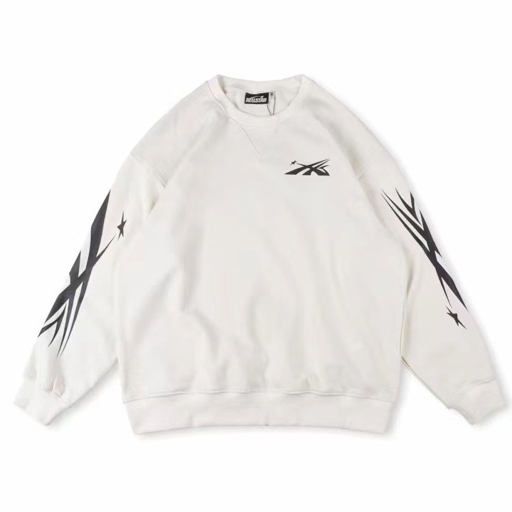 Hellstar Sports Crewneck White - DopestKickz
